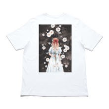 Load image into Gallery viewer, "My Sweet Daisy" Cut and Sew Wide-body Tee White/Black