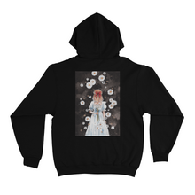 Load image into Gallery viewer, "My Sweet Daisy" Basic Hoodie White/Black