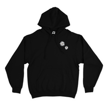 Load image into Gallery viewer, "My Sweet Daisy" Basic Hoodie White/Black