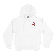 Load image into Gallery viewer, " Scorpio" Basic Hoodie White/Black