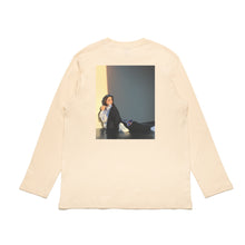 Load image into Gallery viewer, "Exahausted" Cut and Sew Wide-body Long Sleeved Tee White/Black/Beige