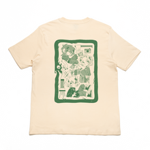 Load image into Gallery viewer, "YoungBlood" Cut and Sew Wide-body Tee White/Beige