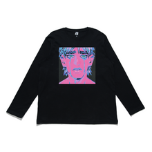 Load image into Gallery viewer, "Crystal Tears" Cut and Sew Wide-body Long Sleeved Tee White/Black