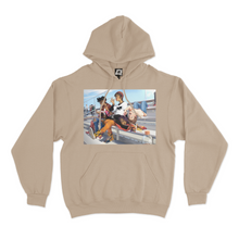 Load image into Gallery viewer, "Lunch Break" Basic Hoodie White/Beige
