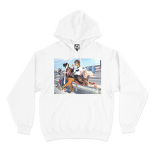 Load image into Gallery viewer, "Lunch Break" Basic Hoodie White/Beige