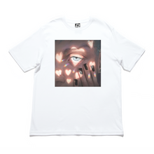 Load image into Gallery viewer, "Heartlight" Cut and Sew Wide-body Tee White/Black