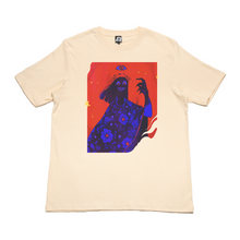 Load image into Gallery viewer, "Vessel" Cut and Sew Wide-body Tee Beige/Black