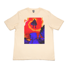 Load image into Gallery viewer, "All Back Around" Cut and Sew Wide-body Tee White/Beige