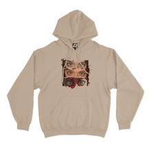 Load image into Gallery viewer, "Eyes on You" Fleece Hoodie Beige