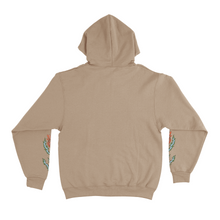 Load image into Gallery viewer, "Vase" Fleece Hoodie Beige/Light Pink
