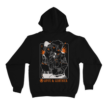 Load image into Gallery viewer, "Cowgirls Lovers" Basic Hoodie Black