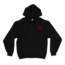 Load image into Gallery viewer, "Lasso Red" Basic Hoodie Black