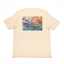 Load image into Gallery viewer, "Journey" Cut and Sew Wide-body Tee Beige
