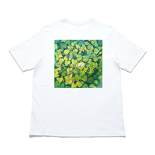 Load image into Gallery viewer, "Raindrop" Cut and Sew Wide-body Tee White