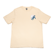 Load image into Gallery viewer, "The Birth" Cut and Sew Wide-body Tee Beige