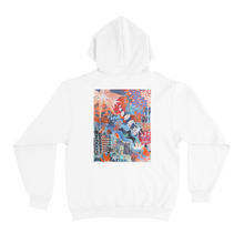 Load image into Gallery viewer, "The Birth" Basic Hoodie White/Light Pink