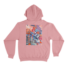 Load image into Gallery viewer, "The Birth" Basic Hoodie White/Light Pink