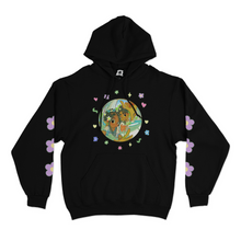 Load image into Gallery viewer, "Fisheye" Basic Hoodie White/Black