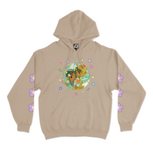 Load image into Gallery viewer, "Fisheye" Fleece Hoodie Beige