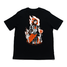 Load image into Gallery viewer, "Space Knight" Cut and Sew Wide-body Tee White/Black