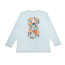 Load image into Gallery viewer, "Osmosis" Taper-Fit Heavy Cotton Long Sleeve Tee Mint