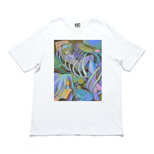 Load image into Gallery viewer, "Cambrian Terror" Cut and Sew Wide-body Tee White/Black/Salmon Pink