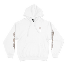 Load image into Gallery viewer, "High Priestess" Basic Hoodie White/Black