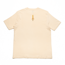 Load image into Gallery viewer, "Golden Girl" Cut and Sew Wide-body Tee Black/Beige