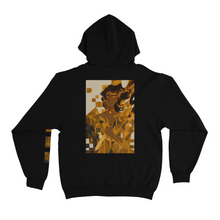 Load image into Gallery viewer, "Golden Girl" Basic Hoodie Black