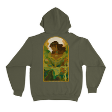 Load image into Gallery viewer, "Empress" Basic Hoodie Green