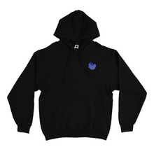 Load image into Gallery viewer, "Hierophant" Basic Hoodie Black/Cobalt Blue