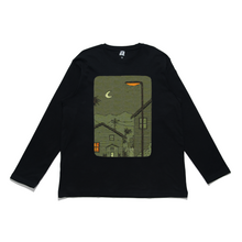 Load image into Gallery viewer, "A Night in SoCal" Cut and Sew Wide-body Long Sleeved Tee White/Black