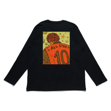Load image into Gallery viewer, "All Star" Cut and Sew Wide-body Long Sleeved Tee Black