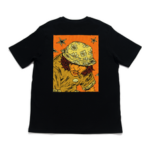 Load image into Gallery viewer, "Smiley" Cut and Sew Wide-body Tee White/Black