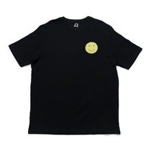 Load image into Gallery viewer, "Smiley" Cut and Sew Wide-body Tee White/Black