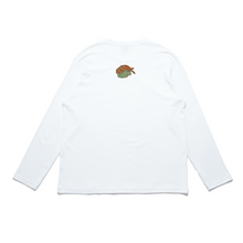 Load image into Gallery viewer, "No Dogs Allowed" Cut and Sew Wide-body Long Sleeved Tee White