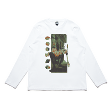 Load image into Gallery viewer, "No Dogs Allowed" Cut and Sew Wide-body Long Sleeved Tee White