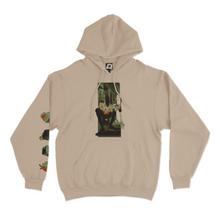 Load image into Gallery viewer, "No Dogs Allowed" Fleece Hoodie Beige