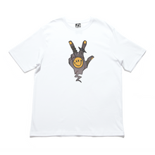 Load image into Gallery viewer, "Eddy Boy" Cut and Sew Wide-body Tee White/Black/Beige