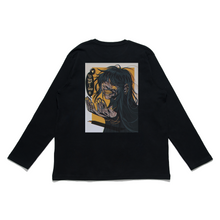 Load image into Gallery viewer, "Eddy Boy" Cut and Sew Wide-body Long Sleeved Tee White/Black/Beige