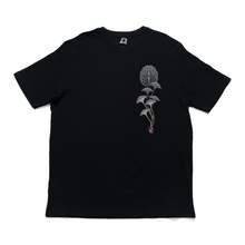 Load image into Gallery viewer, "Feelingless" Cut and Sew Wide-body Tee White/Black