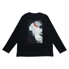 Load image into Gallery viewer, "Feelingless" Cut and Sew Wide-body Long Sleeved Tee White/Black