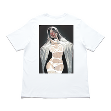 Load image into Gallery viewer, "Face of God" Cut and Sew Wide-body Tee White/Black