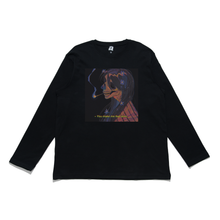 Load image into Gallery viewer, "ALIVE" Cut and Sew Wide-body Long Sleeved Tee Black