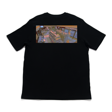 Load image into Gallery viewer, "Supernatural Konbini" Cut and Sew Wide-body Tee White/Black