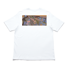 Load image into Gallery viewer, "Supernatural Konbini" Cut and Sew Wide-body Tee White/Black
