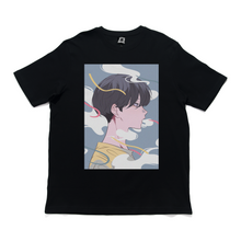 Load image into Gallery viewer, "Sick" Cut and Sew Wide-body Tee Black/White