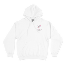 Load image into Gallery viewer, "Vapor" Basic Hoodie White/Pink