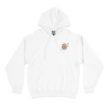 Load image into Gallery viewer, "Floral Peach" Basic Hoodie White