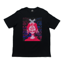 Load image into Gallery viewer, "AWAKEN" Cut and Sew Wide-body Tee White/Black